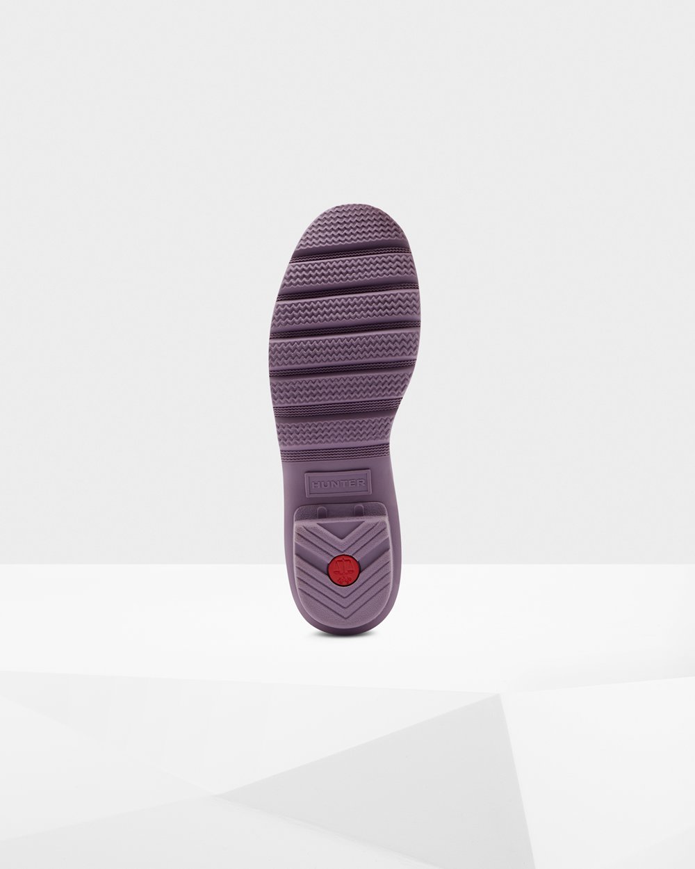 Womens Tall Rain Boots - Hunter Original Back Adjustable (42MPUITXA) - Purple